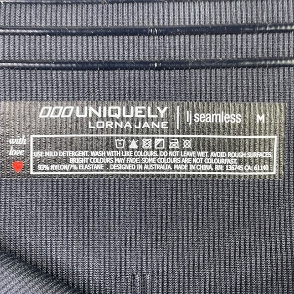 Lorna Jane Women’s Seamless Ribbed Leggings - Picture 2 of 3